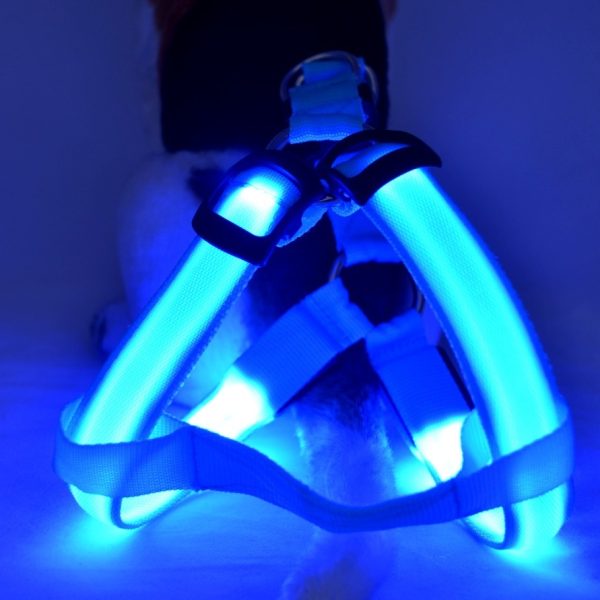 Pet Products LED Luminous Dog Chest Strap Large Dog Luminous Dog Leash - Image 6