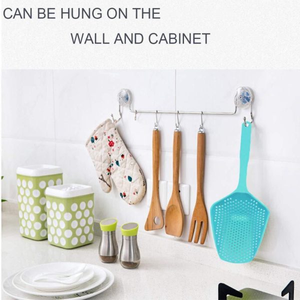 Nylon Strainer Large Scoop Colander Kitchen Appliances Spoon Shovel Soup Spoon Filter Cooking Tools Home Kitchen Accessories - Image 3