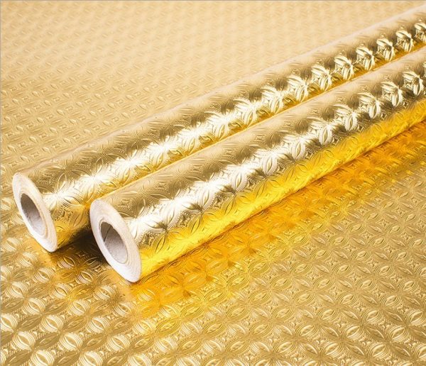 High Temperature Resistant Aluminum Foil Wall Kitchen Sticker - Image 3