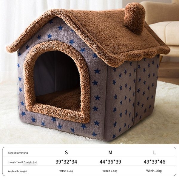 Pet Bed Small Dog Teddy Cat Litter Four Seasons Universal Dog House Dog Bed Pets Supplies - Image 2