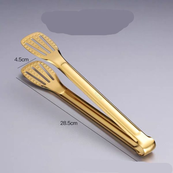 Stainless Steel Titanium Kitchen Grilled Steak Barbecue Bread Clip - Image 4