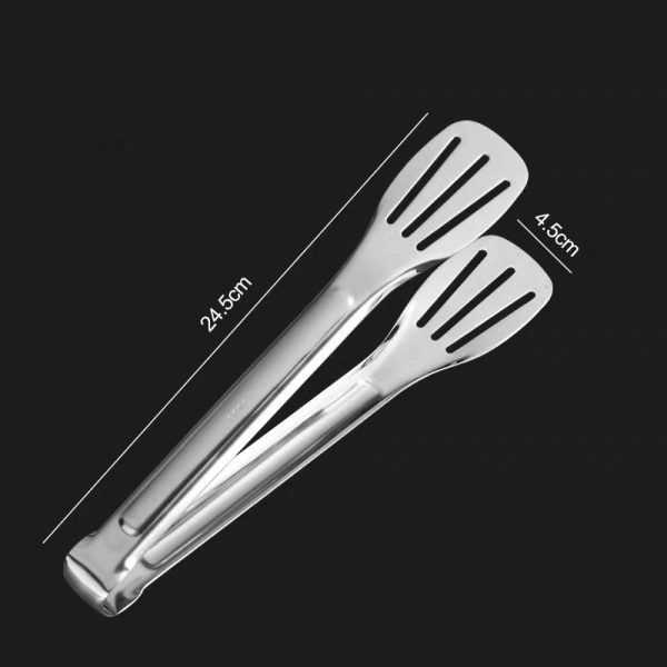 Stainless Steel Titanium Kitchen Grilled Steak Barbecue Bread Clip - Image 3