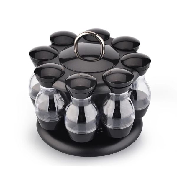 Double-layer Rotating Spice Rack For Household Kitchen - Image 2