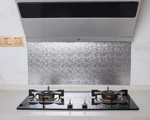 High Temperature Resistant Aluminum Foil Wall Kitchen Sticker - Image 4