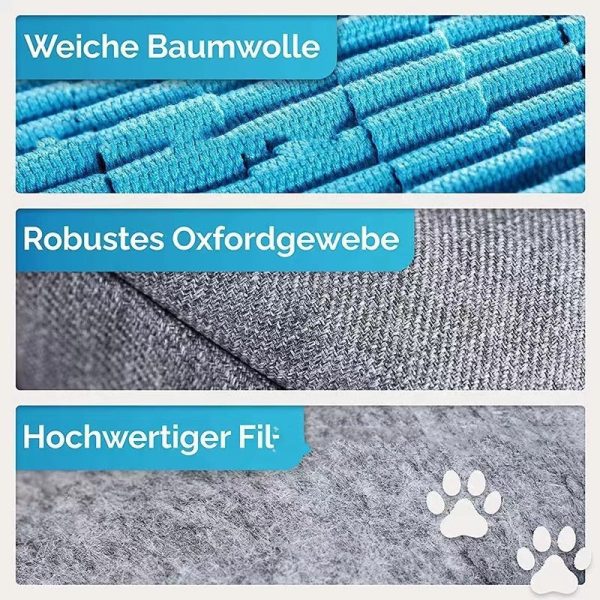 Pet Sniffing Pad To Find Food Tunnel Maze Sniffing Training Blanket Dog Products Pet Supplies - Image 3