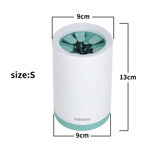 Portable Pet Paw Cleaner Cup Soft Silicone Comb - Image 3