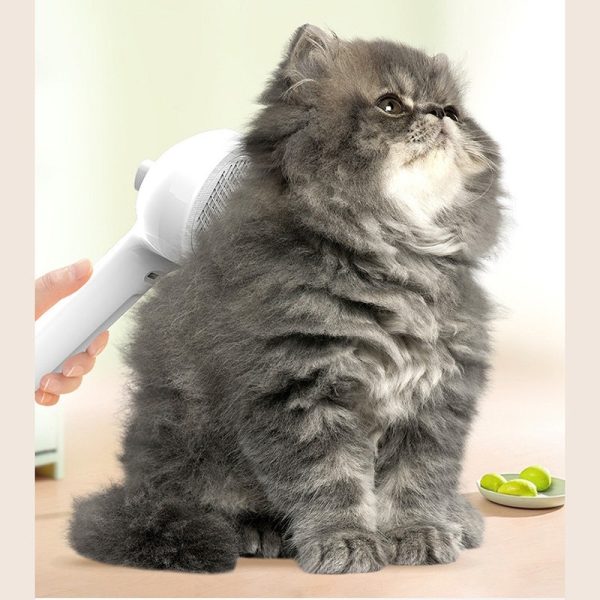 Pet Comb Self Cleaning Pets Hair Remover Brush For Dogs Grooming Tools Dematting Comb Built-in Mist Humidifier Pet Products - Image 7