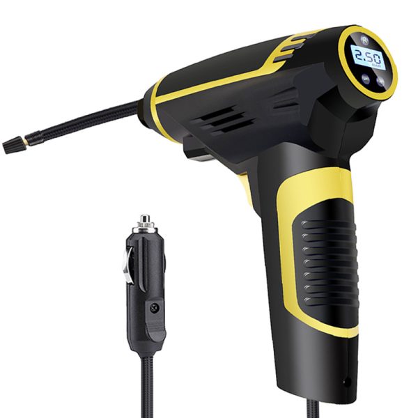 Automatic Portable Handheld Digital LED Smart Car Air Compressor - Image 2