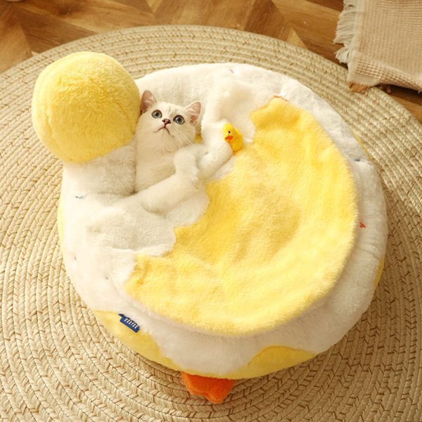 All Season All-purpose Warm Pet Products Cat Bed - Image 2
