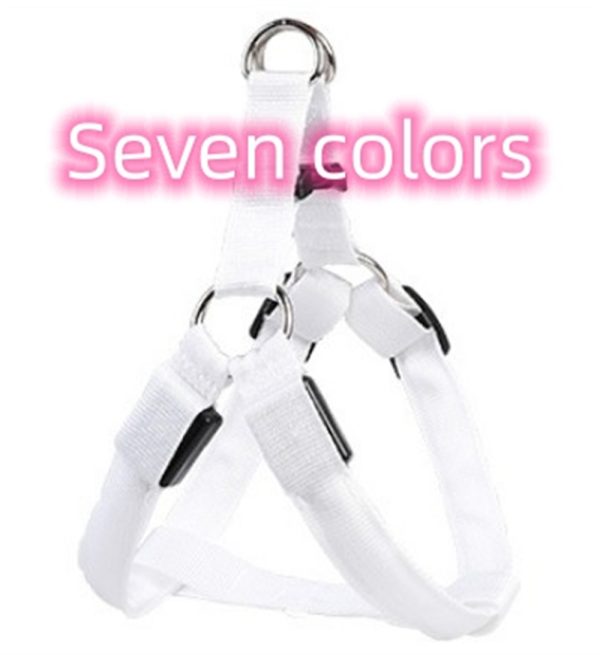 Pet Products LED Luminous Dog Chest Strap Large Dog Luminous Dog Leash - Image 10