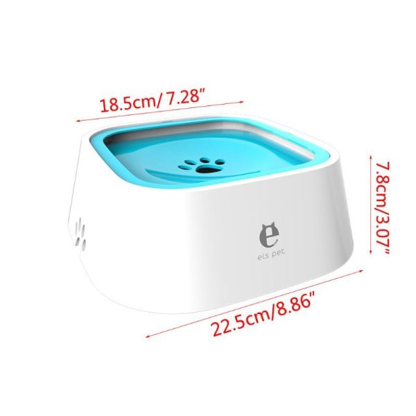 Portable Dog Bowl Pet Floating Bowl Splash-proof - Image 5