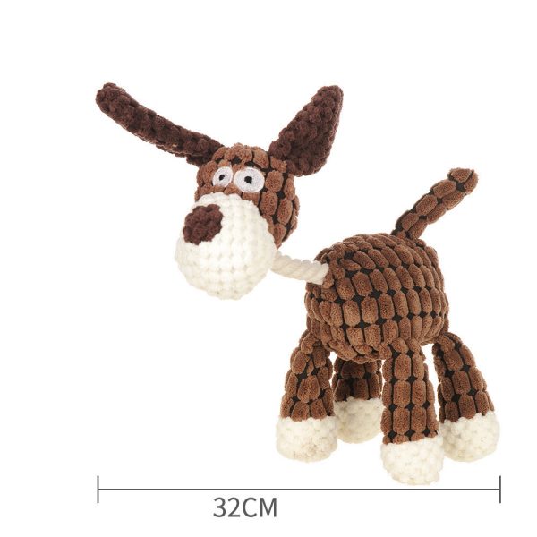 Pet Vocal Toy Plush, Accompany With Bite-resistant And Anti-boring Products - Image 3