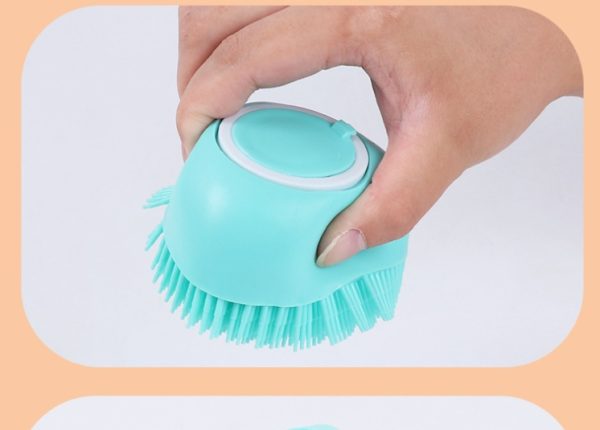 Pet Products Amazon Hot Silicone Dog Bath Brush - Image 7