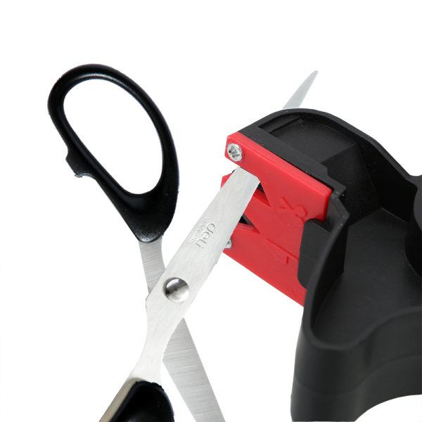 Knife Sharpener Handheld Scissor Blade Sharpening Convenient Kitchen Tools Grindstone 2 In 1 Kitchen Gadgets - Image 2
