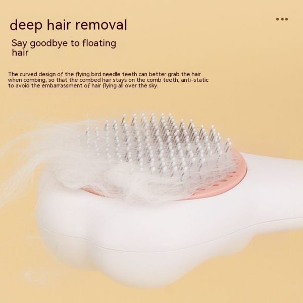 Pet Comb Massage One-click Hair Removal Comb Cleaning Cat Raising Pet Products - Image 3